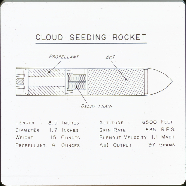 National Hail Research Experiment cloud seeding rocket..jpg