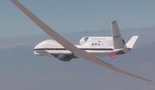 Global Hawk In-Flight with Dropsonde System (photo courtesy NASA)