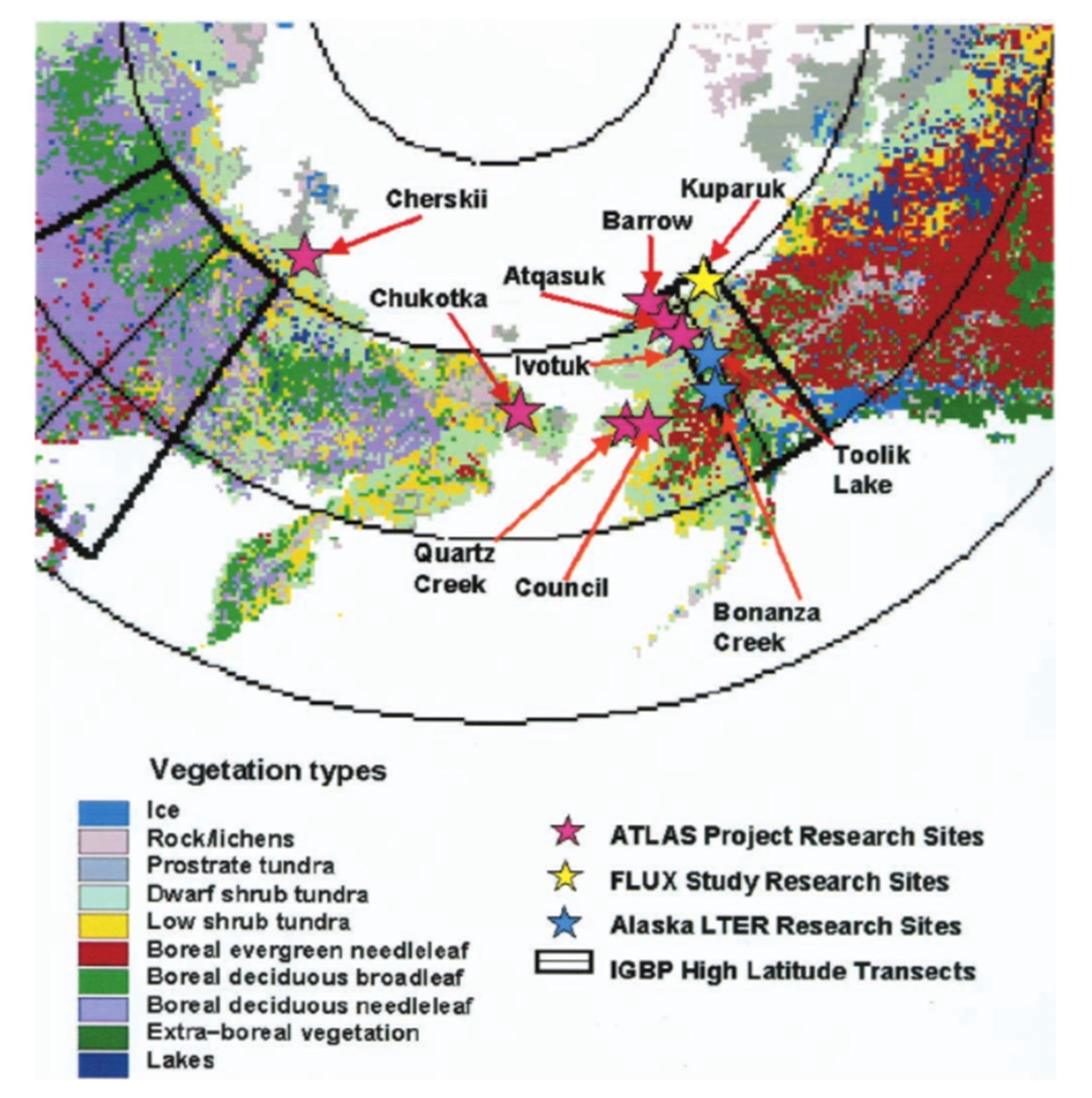 ATLAS Map