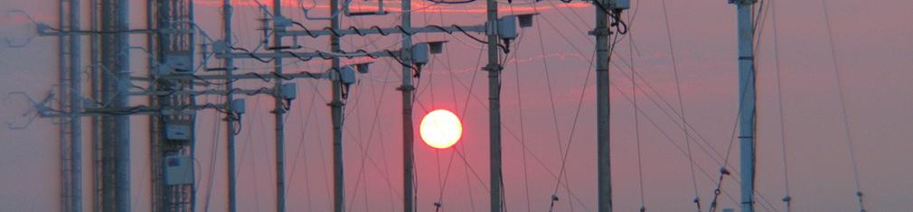 AHATS Tower at Sunset