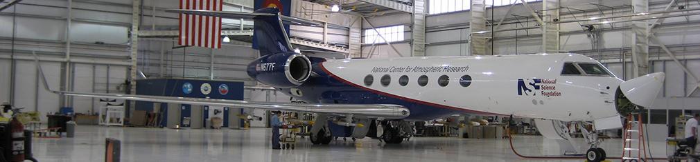 NSF/NCAR Aircraft in Hanger