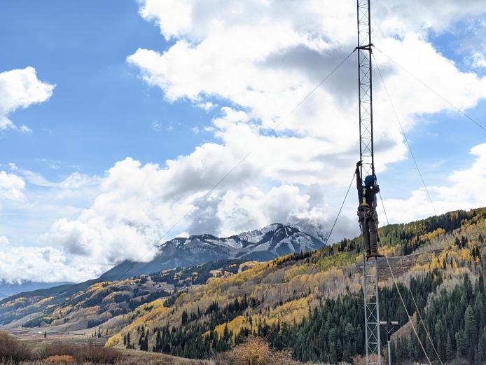 NCAR ISFS setup in Colorado.