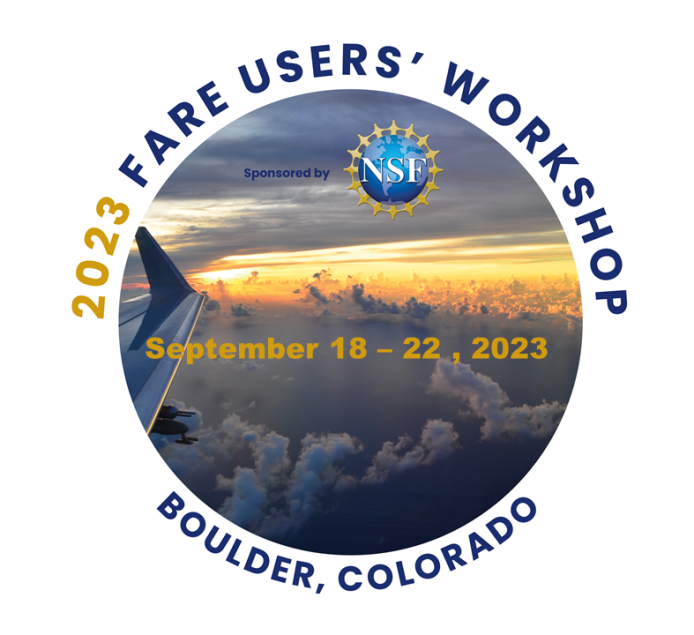 2023 FARE Users Workshop Round Logo