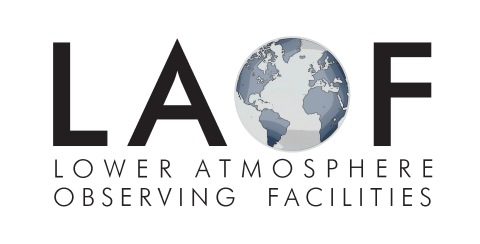 NSF Lower Atmosphere Observing Facilities (LAOF) Logo
