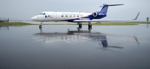 The NSF/NCAR Gulfstream V.