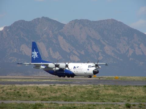 NSF/NCAR C-130 in Colorado