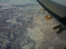 HIAPER flying over Zion National Park