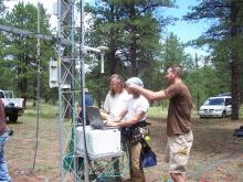 ISFS station at the Manitou Forest Observatory